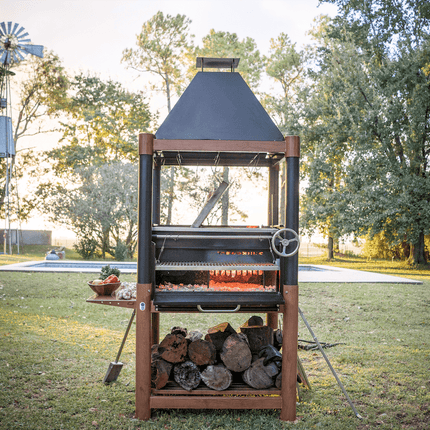 Tagwood BBQ 02SI Argentine Santa Maria Style Wood Fire & Charcoal Gaucho Grill PRE-ORDER