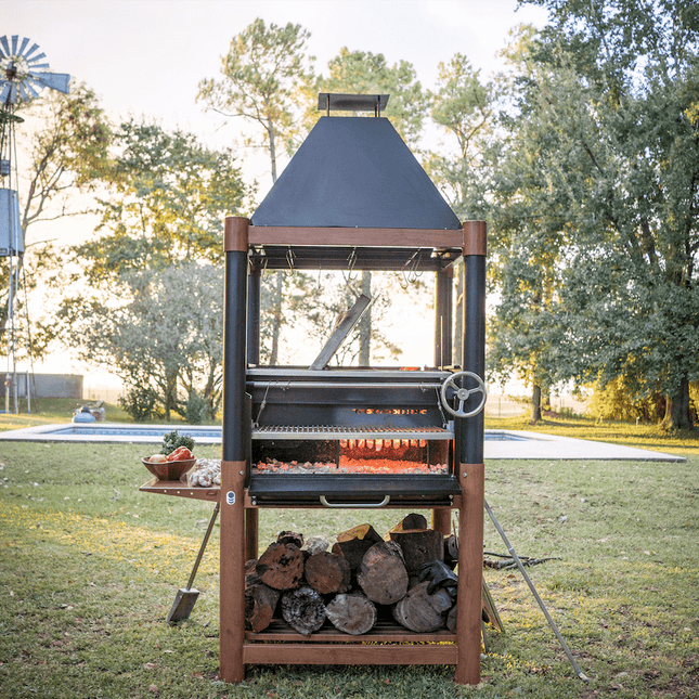 Tagwood BBQ 02SI Argentine Santa Maria Style Wood Fire & Charcoal Gaucho Grill PRE-ORDER