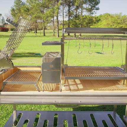 Tagwood BBQ 26SS Argentine Santa Maria Wood Fire & Charcoal Gaucho Grill