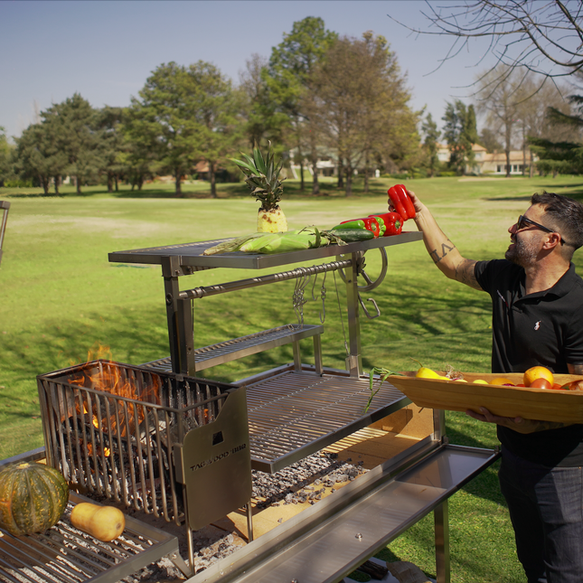 Tagwood BBQ 92SS Round Warming Roof Grill  for BBQ03SS/BBQ05SS