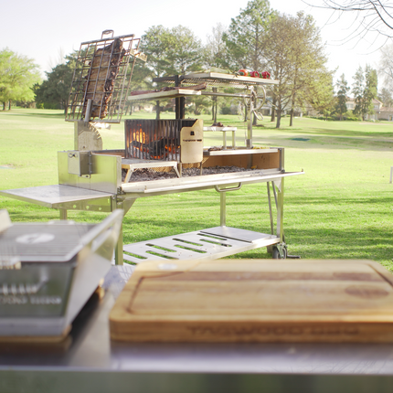 Tagwood BBQ 26SS Argentine Santa Maria Wood Fire & Charcoal Gaucho Grill