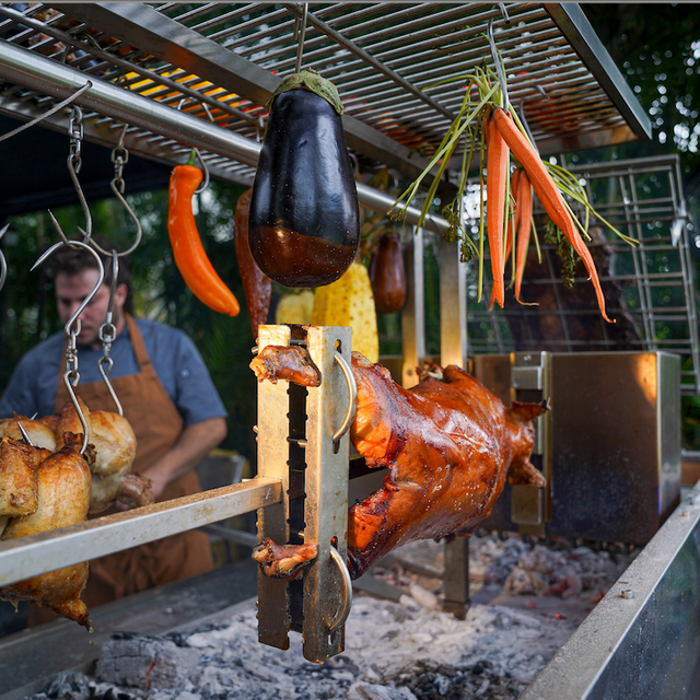 Tagwood BBQ Pro Stainless Steel Rotisserie Kit | BBQ50SSPRO