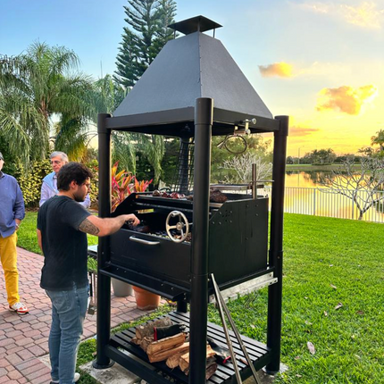 Tagwood BBQ 02SIB Argentine Santa Maria Style Wood Fire & Charcoal Gaucho Grill PRE-ORDER