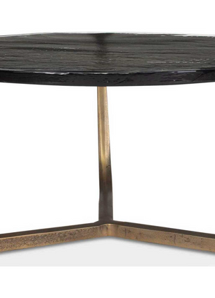 Uttermost Outdoor Borneo Wood Cushion Lounge Set with Wooden Table