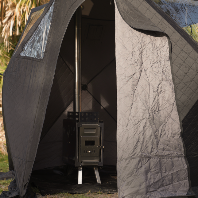 North Shore Sauna Nova 4 Sauna Tent Starter Package (4-person)