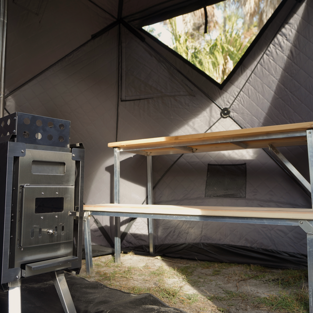 North Shore Sauna Nova 4 Sauna Tent Pro Package (4-person)