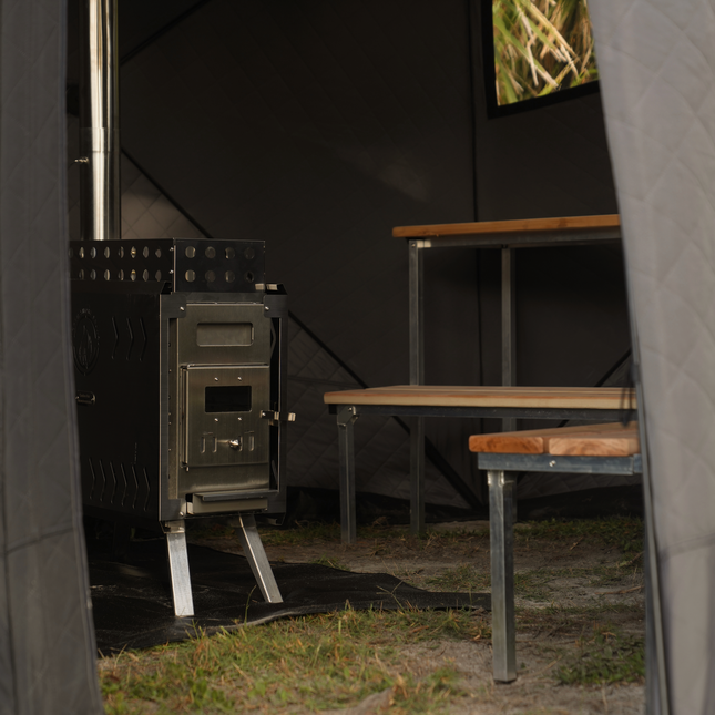 North Shore Sauna Nova 6 Sauna Tent Pro Package (6-person)