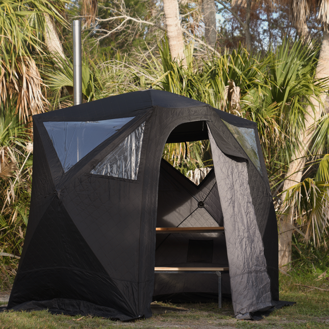 North Shore Sauna Nova 4 Sauna Tent Premium Package (4-person)