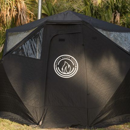 North Shore Sauna Nova 6 Sauna Tent Premium Package (6-person)