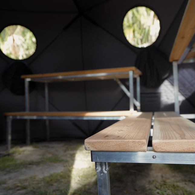 North Shore Sauna Portable Sauna Bench