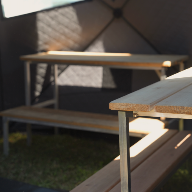 North Shore Sauna Portable Sauna Bench