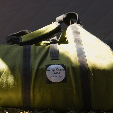 North Shore Sauna Firewood Carrying Bag