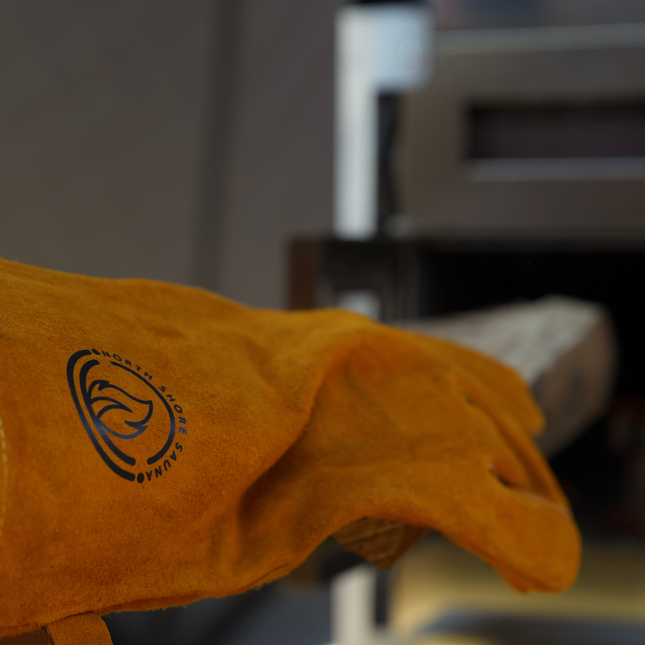 North Shore Sauna Heat Resistant Leather Gloves
