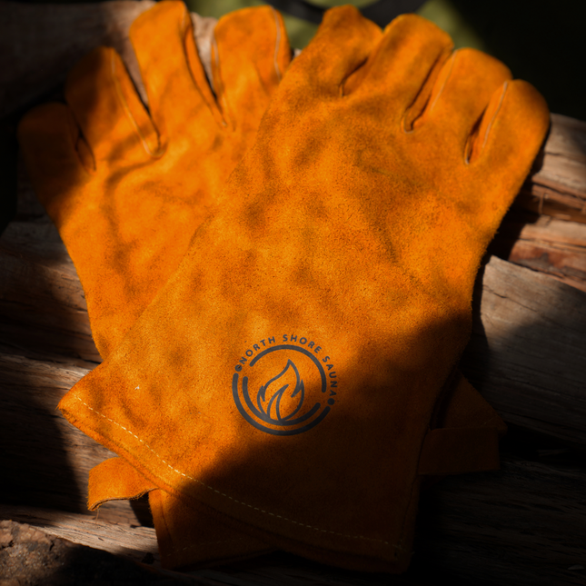 North Shore Sauna Heat Resistant Leather Gloves