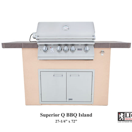 Lion Premium Grills Superior Q BBQ Island