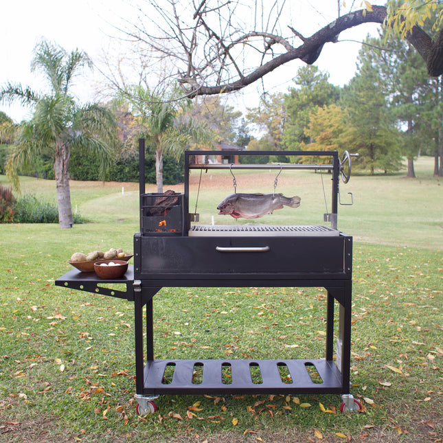 Tagwood BBQ 03SI Argentine Santa Maria Wood Fire & Charcoal Gaucho Grill