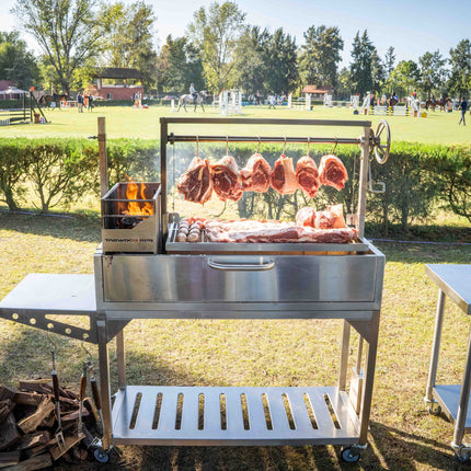Tagwood BBQ 03SS Argentine Santa Maria Wood Fire & Charcoal Gaucho Grill