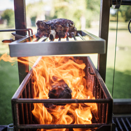 Tagwood BBQ 03SS Argentine Santa Maria Wood Fire & Charcoal Gaucho Grill