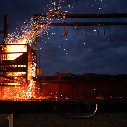 Tagwood BBQ 03SS Argentine Santa Maria Wood Fire & Charcoal Gaucho Grill