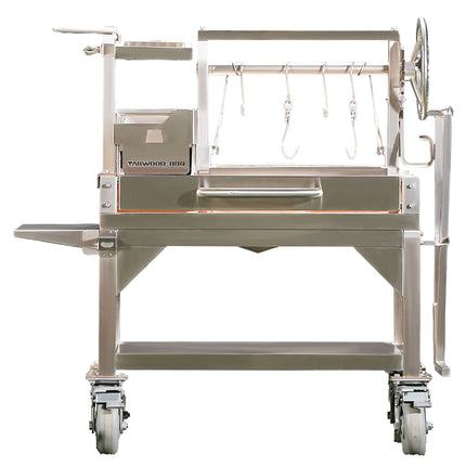 Tagwood BBQ 03SSMINI Argentine Santa Maria Wood Fire & Charcoal Gaucho Grill