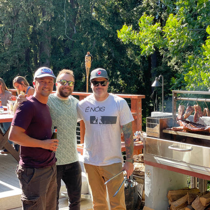 Tagwood BBQ 05SS Santa Maria Argentine Wood Fire & Charcoal Gaucho Built in Grill