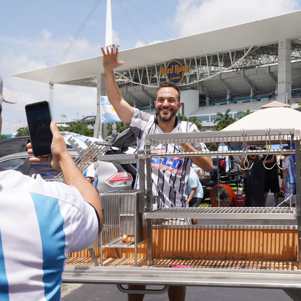 Tagwood BBQ 06SS Argentine Santa Maria Wood Fire & Charcoal Gaucho Grill