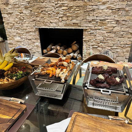 Tagwood BBQ 07SS Table Top Warming Brazier