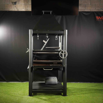 Tagwood BBQ 12SI Argentine Santa Maria Wood Fire & Charcoal Gaucho Grill