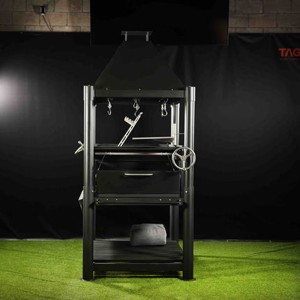 Tagwood BBQ 12SI Argentine Santa Maria Wood Fire & Charcoal Gaucho Grill