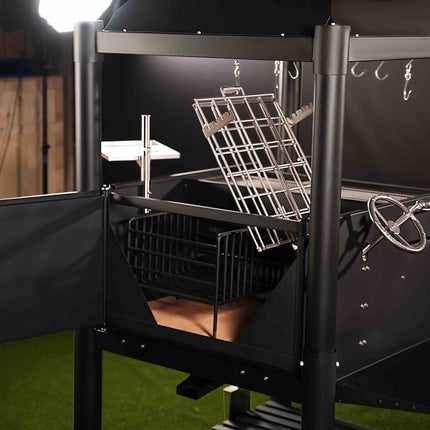 Tagwood BBQ 12SI Argentine Santa Maria Wood Fire & Charcoal Gaucho Grill