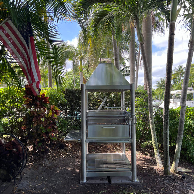 Tagwood BBQ 12SS Argentine Santa Maria Wood Fire & Charcoal Gaucho Grill