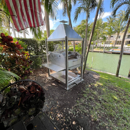 Tagwood BBQ 12SS Argentine Santa Maria Wood Fire & Charcoal Gaucho Grill