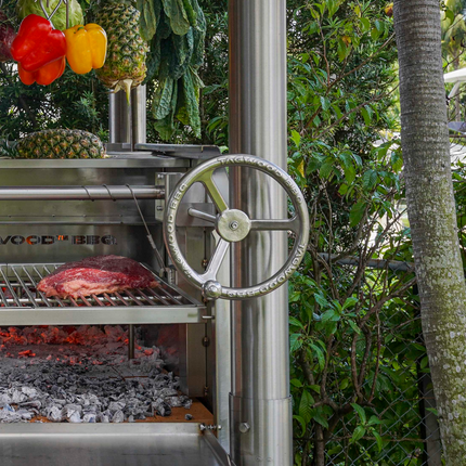 Tagwood BBQ 12SS Argentine Santa Maria Wood Fire & Charcoal Gaucho Grill
