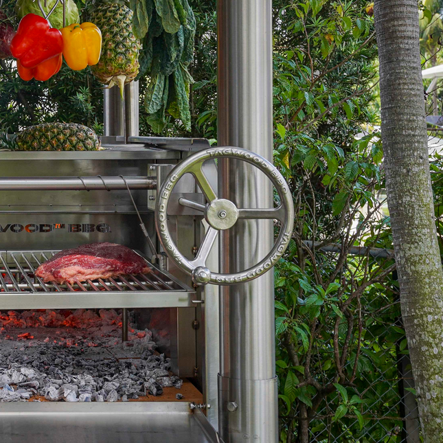 Tagwood BBQ 12SS Argentine Santa Maria Wood Fire & Charcoal Gaucho Grill