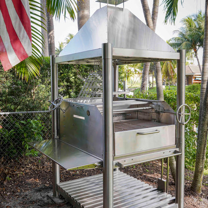 Tagwood BBQ 12SS Argentine Santa Maria Wood Fire & Charcoal Gaucho Grill