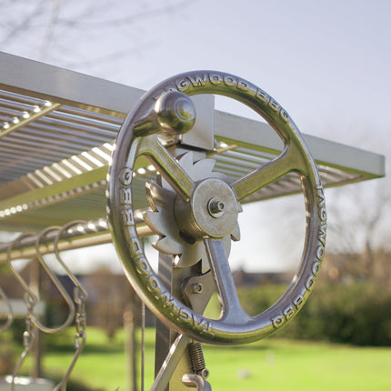 Tagwood BBQ 03SS Argentine Santa Maria Wood Fire & Charcoal Gaucho Grill