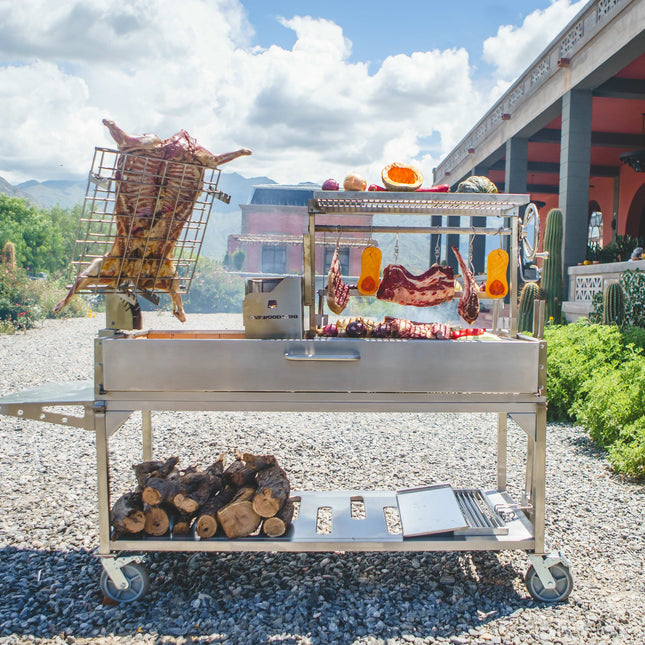Tagwood BBQ 26SS Argentine Santa Maria Wood Fire & Charcoal Gaucho Grill