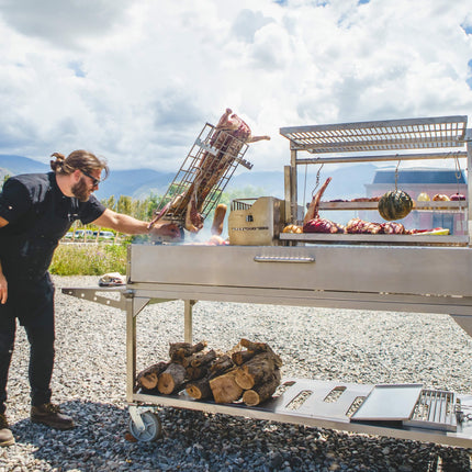 Tagwood BBQ 26SS Argentine Santa Maria Wood Fire & Charcoal Gaucho Grill