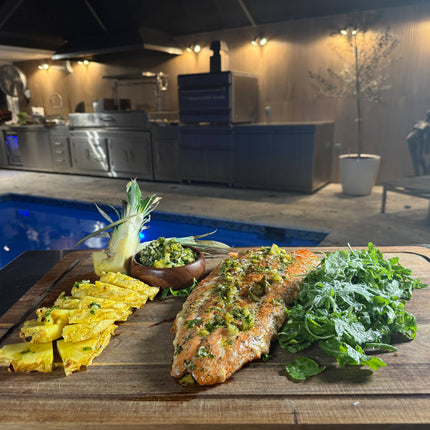 Tagwood BBQ 28SS Argentine Santa Maria Wood Fire & Charcoal Gaucho Built in Grill