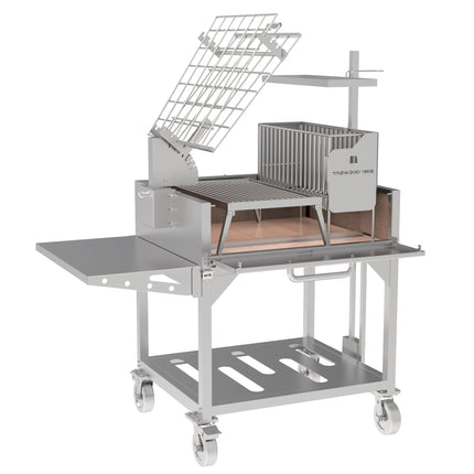 Tagwood BBQ 33SS Argentine Clamp Grill with firebox