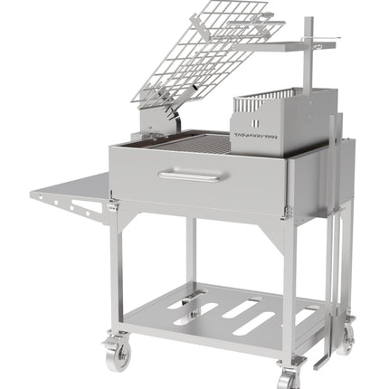 Tagwood BBQ 33SS Argentine Clamp Grill with firebox