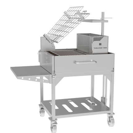 Tagwood BBQ 33SS Argentine Clamp Grill with firebox