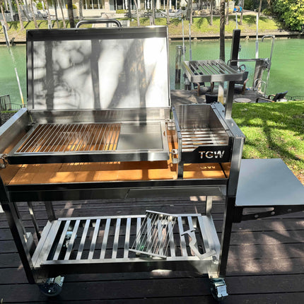 Tagwood BBQ 18SS Argentine Wood Fire & Charcoal Gaucho Grill PRE-ORDER