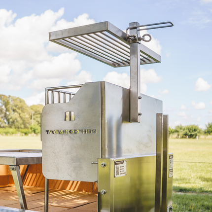 Tagwood BBQ 33SS Argentine Clamp Grill with firebox