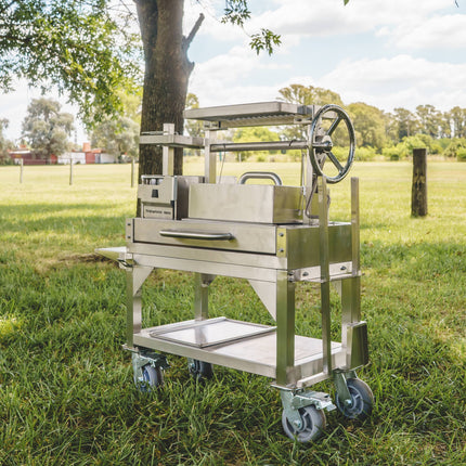 Tagwood BBQ 03SSMINI Argentine Santa Maria Wood Fire & Charcoal Gaucho Grill