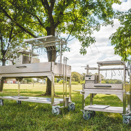 Tagwood BBQ 03SSMINI Argentine Santa Maria Wood Fire & Charcoal Gaucho Grill