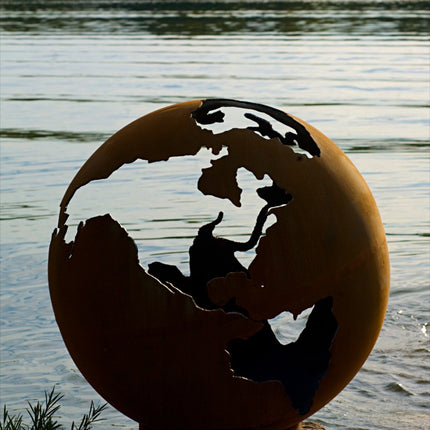 Fire Pit Art Third Rock Fire Pit: Wood, Gas, or Propane Options