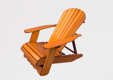 Best Adirondack Chair Co. Solid Wood Reclining Foldable Adirondack Chair