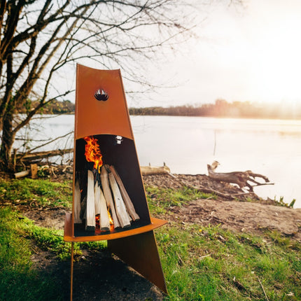 Fire Pit Art Vesuvius Wood Fired Fire Pit