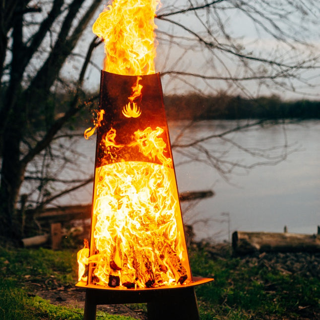 Fire Pit Art Vesuvius Wood Fired Fire Pit